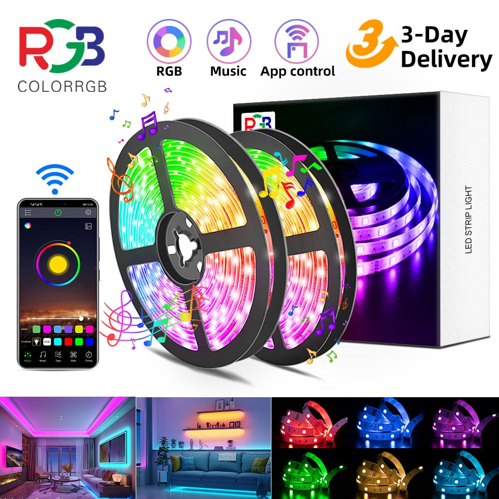 Rainbow LED Strip Light