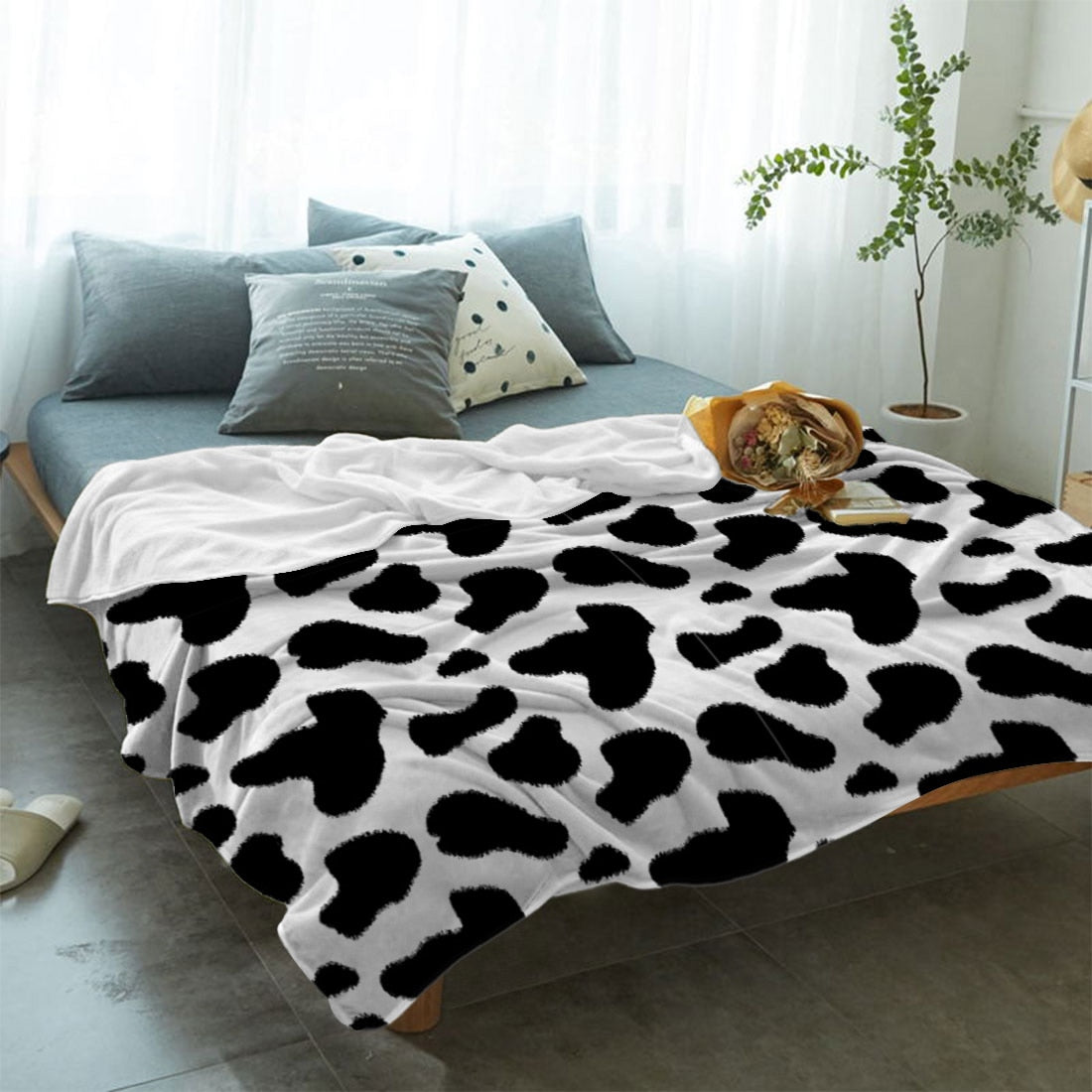 Holy Cow Fleece Blanket