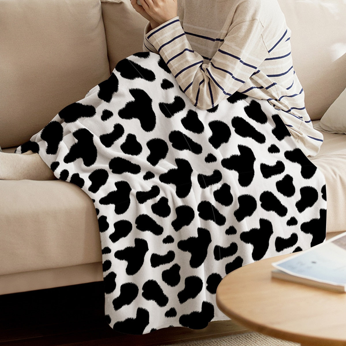 Holy Cow Fleece Blanket