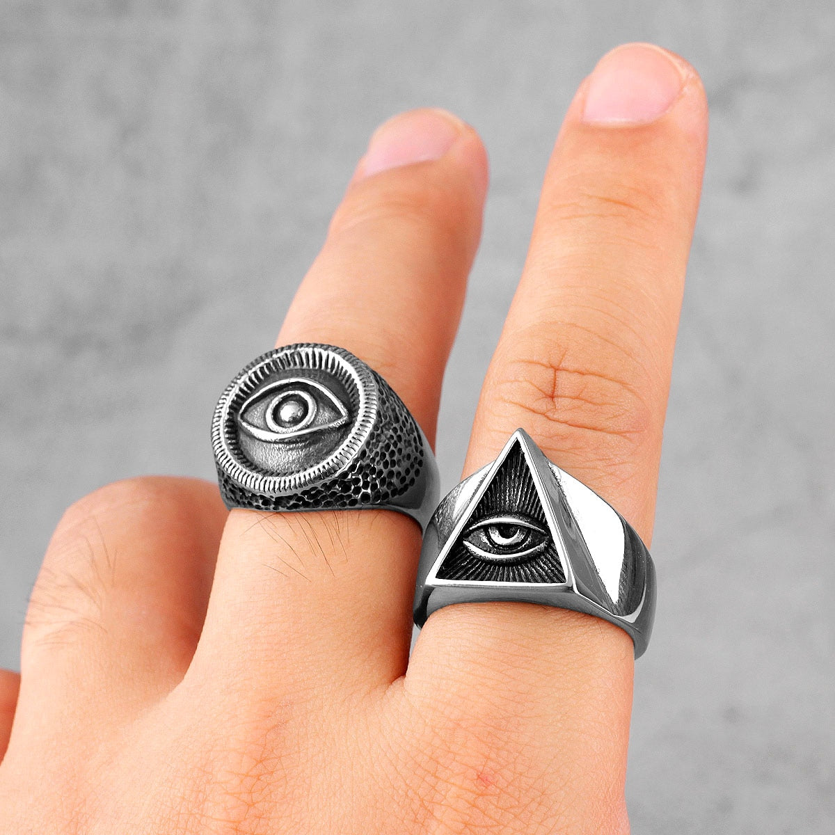 Eye Sea Eye of Horus Rings