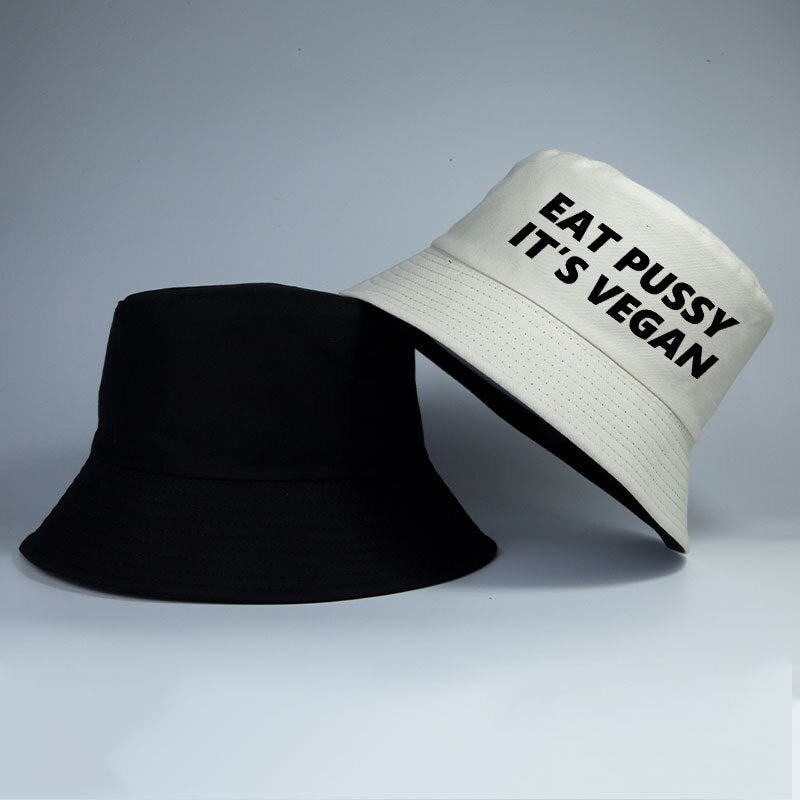 Eat Pussy Its Vegan Bucket Hat