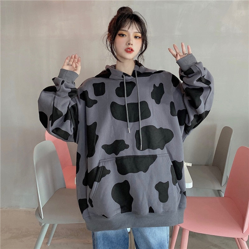 Holy Cow Printed Women Hoodie