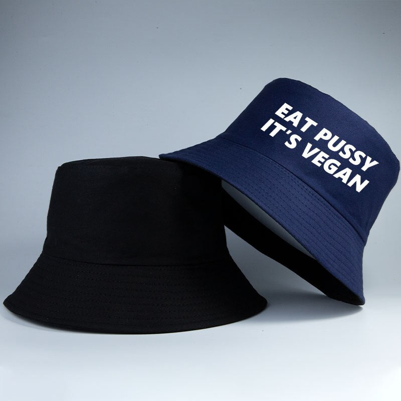 Eat Pussy Its Vegan Bucket Hat