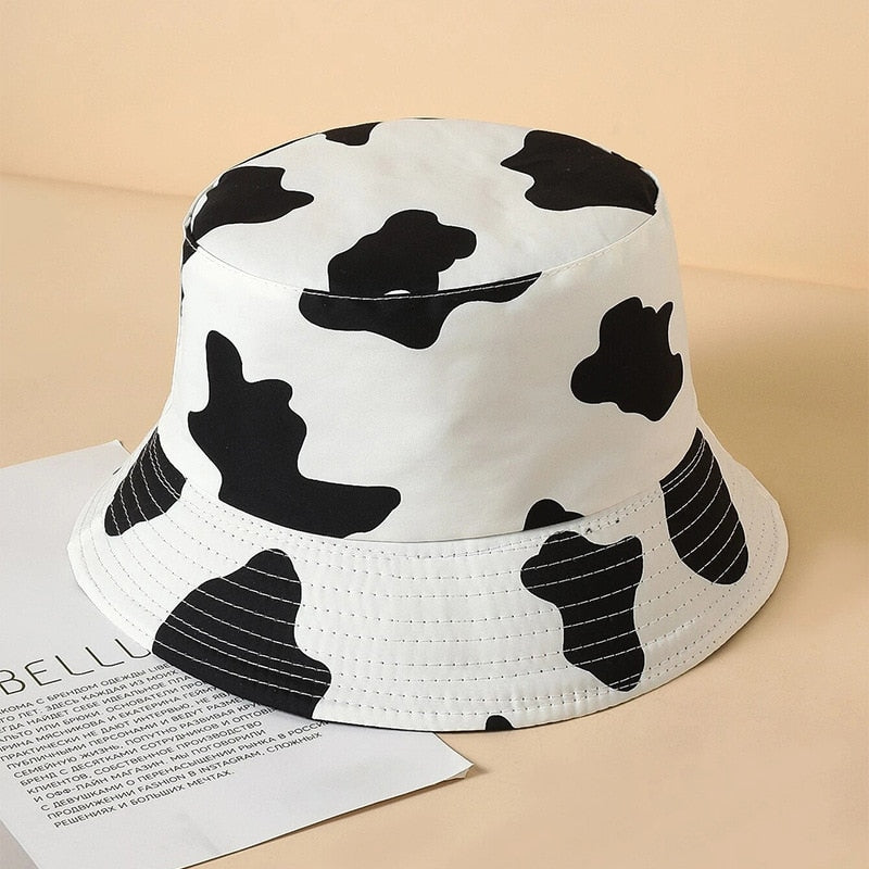 Holy Cow Print Bucket Hats