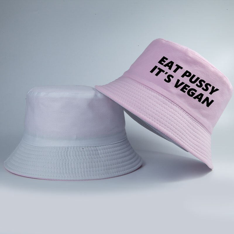 Eat Pussy Its Vegan Bucket Hat